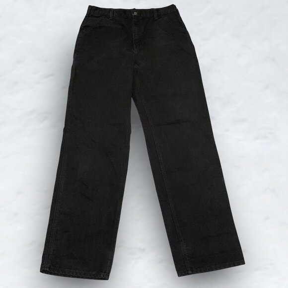 Carhartt B11 BLK Dungaree Work Pants - Picture 2 of 4